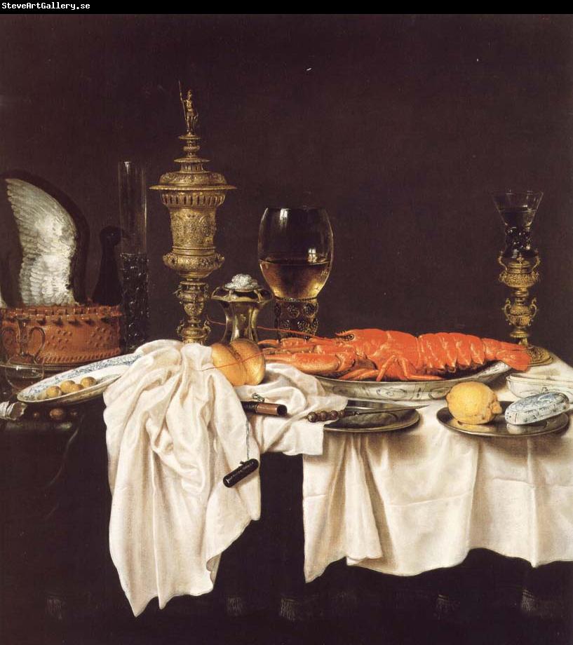 Willem Claesz Heda Still life with a Lobster